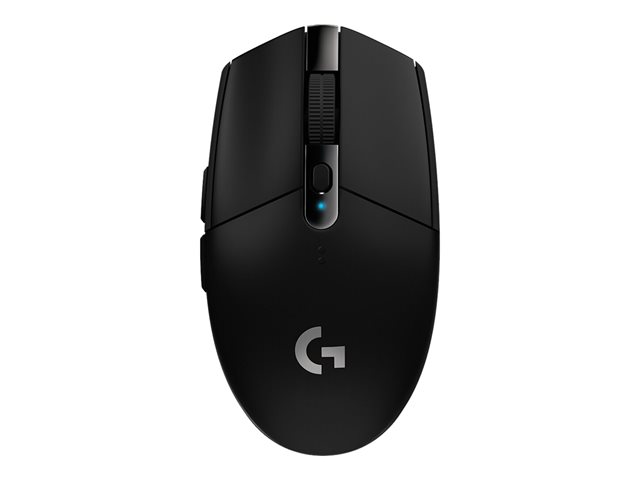 Logitech G G305 - Mouse - optical - 6 buttons - wireless - 2.4 GHz - USB wireless receiver - black
