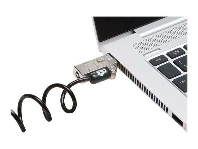 Kensington Slim NanoSaver 2.0 Portable Keyed Laptop Lock - Security cable lock - 1.8 m