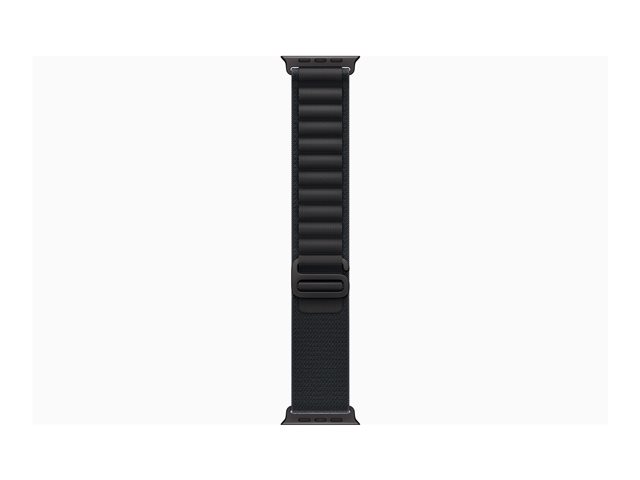 Apple Watch Ultra 3 GPS + Cellular 49mm Black Titanium Case with Black Alpine Loop - Small