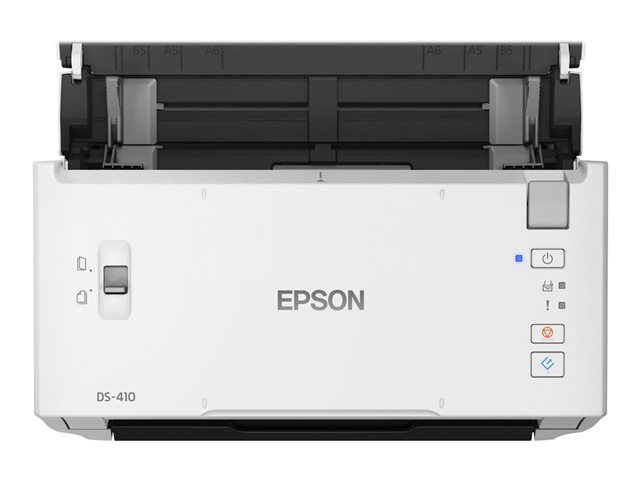 Epson WorkForce DS-410 Power PDF - Document scanner - Contact Image Sensor (CIS) - Duplex - A4/Legal - 600 dpi x 600 dpi - up to 26 ppm (mono) / up to 26 ppm (colour) - ADF (50 sheets) - up to 3000 scans per day - USB 2.0