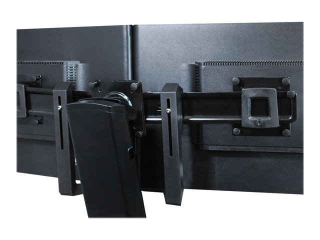 Ergotron - Mounting kit (handle, dual monitor mount) - for 2 LCD displays - black - screen size: 17\"-24\" - for P/N: 45-353-026
