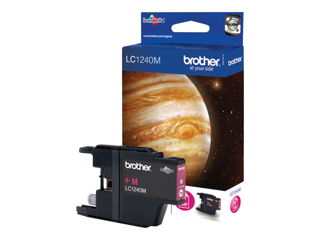 Brother LC1240M - Magenta - original - ink cartridge - for Brother DCP-J525, J725, J925, MFC-J430, J5910, J625, J6510, J6710, J6910, J825