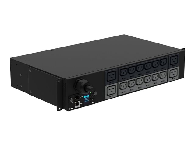 Panduit SmartZone G5 Monitored - Power distribution unit (rack-mountable) - AC 230 V - 7.4 kW - 7400 VA - 1-phase - Ethernet 10/100/1000 - input: IEC 60309 2P+E - output connectors: 16 (12 x IEC 60320 C13, 4 x IEC 60320 C19) - 2U - 3 m cord - EMEA -