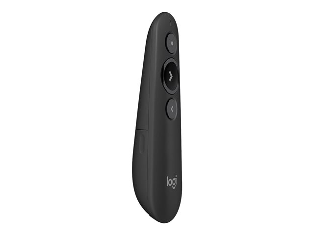 Logitech R500s - Presentation remote control - 3 buttons - graphite