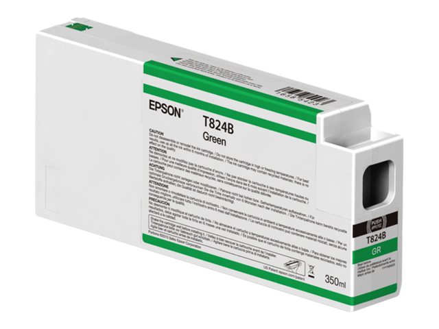 Epson T824B00 - 350 ml - green - original - ink cartridge - for SureColor SC-P7000, SC-P7000V, SC-P9000, SC-P9000V