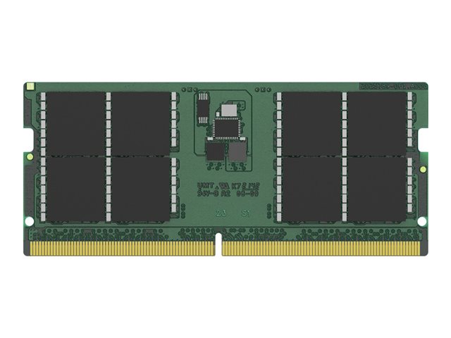 Kingston ValueRAM - DDR5 - module - 32 GB - SO-DIMM 262-pin - 4800 MHz / PC5-38400 - CL40 - 1.1 V - unbuffered - on-die ECC - for Intel Next Unit of Computing 13 Extreme Kit - NUC13RNGi9
