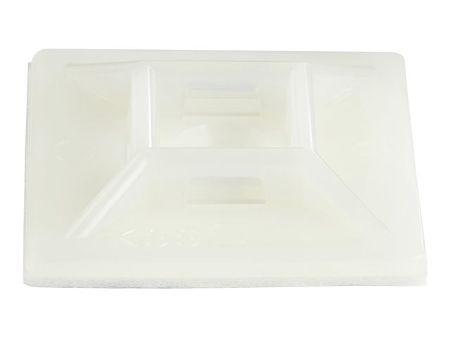 100 Adhesive Cable Tie Mounts (5.5mm)