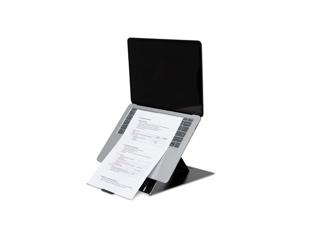 R-Go Riser Duo Tablet en Laptop standaard verstelbaar zwart