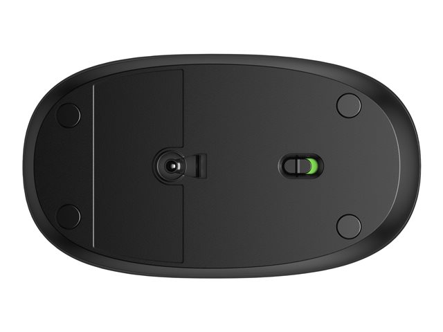 HP 245 - Mouse - right and left-handed - optical - 3 buttons - wireless - Bluetooth 5.1 - black