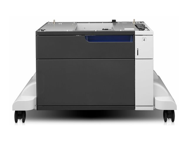 HP Paper Feeder and Stand - Printer base with media feeder - 500 sheets in 1 tray(s) - for Color LaserJet Enterprise M855dn, M855x+, M855x+ NFC/Wireless direct, M855xh
