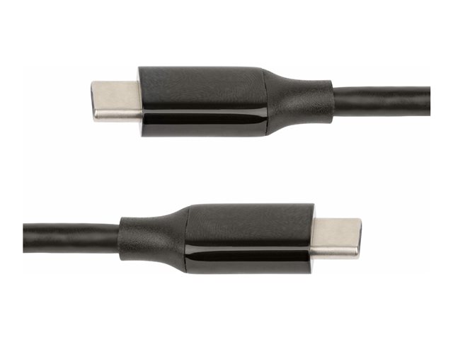 StarTech.com 3m (10ft) Active USB-C Cable, USB 3.2 Gen 2 10Gbps, Long USB Type-C Data Transfer Cable, 60W Power Delivery, 8K 60Hz, DP 1.4 Alt Mode w/HBR3/HDR10/MST/DSC 1.2/HDCP 2.2 - USB C to C cable (UCC-3M-10G-USB-CABLE) - USB cable - 24 pin USB-C (M) to 24 pin USB-C (M) - USB 3.0 / USB 3.1 / USB 3.2 Gen 2 - 3 m - active, 8K60Hz support, USB Power Delivery (60W) - black