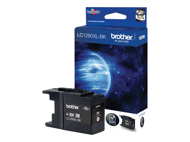 Brother LC1280XLBK - Black - original - ink cartridge - for Brother MFC-J5910DW, MFC-J6510DW, MFC-J6710DW, MFC-J6910DW