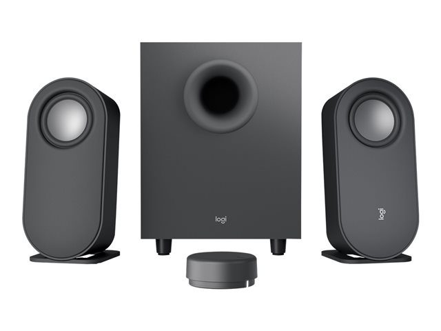 Logitech Z407 - Android Edition - speaker system - for PC - 2.1-channel - wireless - Bluetooth - USB - 40 Watt (Total) - graphite grey