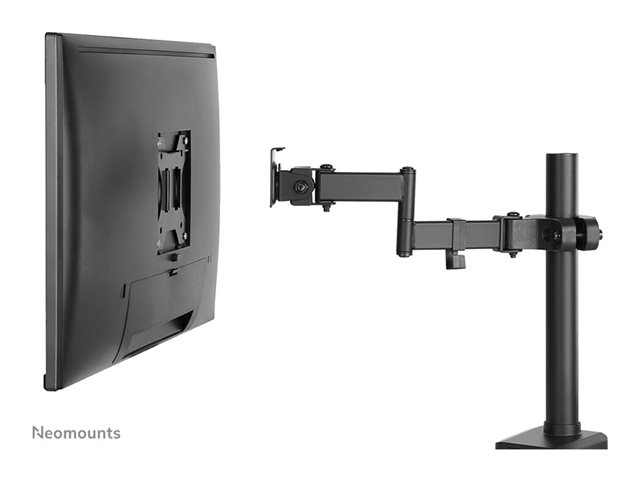 Neomounts FL40-450BL11 - Mounting kit (pole mount) - full-motion - for TV - black - screen size: 17\"-32\"