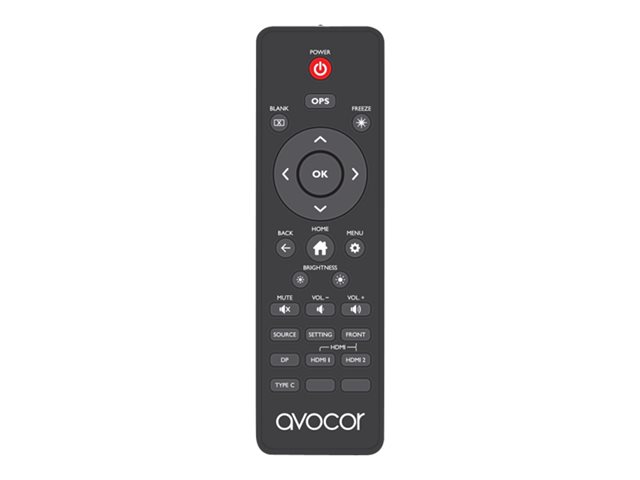 Avocor - Remote control - infrared - for Avocor AVE-5530, AVE-6530, AVE-7530, AVE-8630