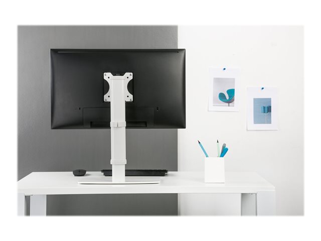 Neomounts FPMA-D890 - Stand - full-motion - for LCD display - white - screen size: 10\"-30\" - desktop stand, desk-mountable