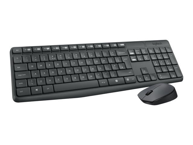 MK235 Wireless Keyboard / Mouse GREY-PTG