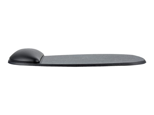 StarTech.com Mouse Pad with Hand rest, 6.7x7.1x 0.8 in (17x18x2cm), Ergonomic Mouse Pad with Wrist Support, Desk Wrist Pad w/ Non-Slip PU Base for Office/Home/Computer/Laptop - Cushioned Gel Mouse Pad w/ Palm Rest - Mouse pad with wrist pillow - blac