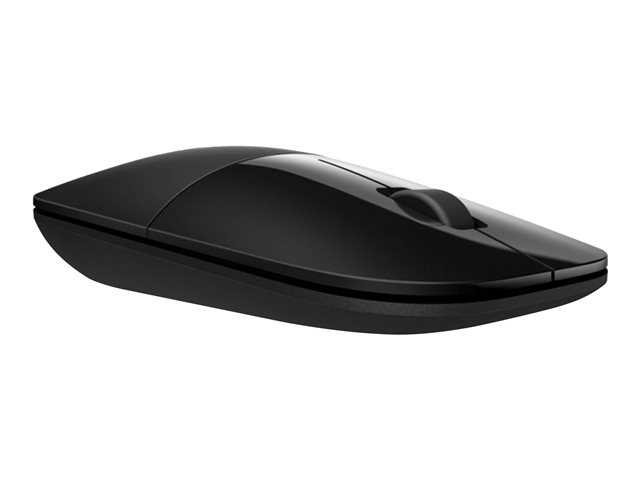 HP Z3700 - Mouse - optical - 3 buttons - wireless - Bluetooth 5.0, 2.4 GHz - USB wireless receiver - dual silver