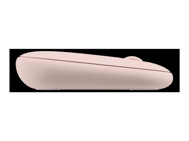 Logitech Slim Wireless Combo MK470 - Keyboard and mouse set - wireless - 2.4 GHz - AZERTY - French - rose