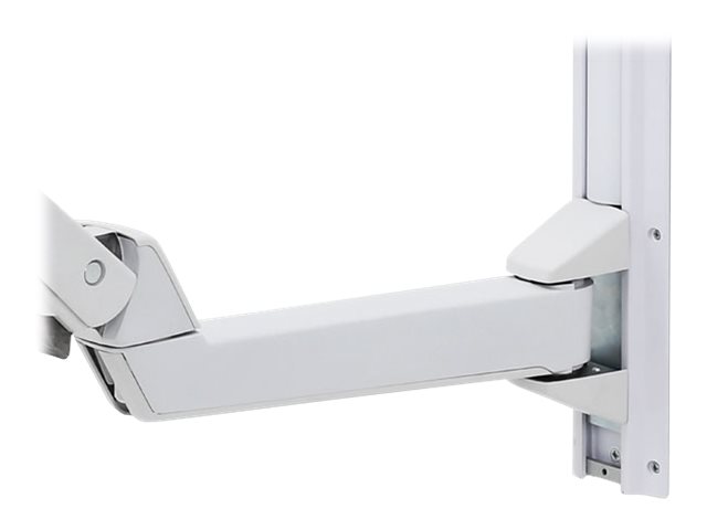 Ergotron StyleView Sit-Stand Combo Extender - Mounting component (extender arm, wall track mount, arm cover) - aluminium, high-grade plastic - white
