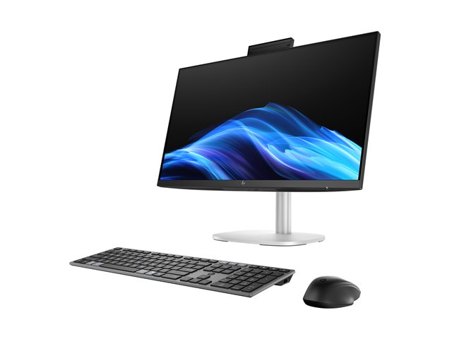 HP EliteStudio 8 G1i AIO NON-TOUCH Intel Core Ultra7 265, SSD 512G 2280 PCIe NVMe Value, RAM 16GB (1x16GB) DDR5 5600, W11 Pro64, 1Yr Warranty|3Yr Service Extension Next Business Day Onsite / 1Yr Wolf Pro Security, 23.8in Display, be+BT, Webcam, KBD H