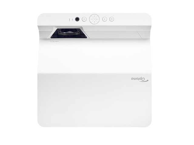 Optoma ZH430UST - DLP projector - laser - 3D - 4000 lumens - Full HD (1920 x 1080) - 16:9 - 1080p - ultra short-throw lens - white