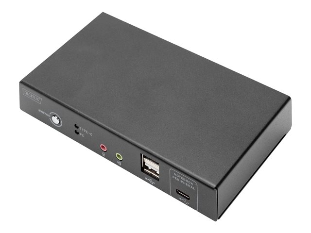 2port Type C KVM with Network Port