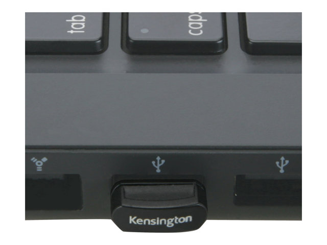 Kensington Pro Fit Mid-Size - Mouse - right-handed - optical - wireless - 2.4 GHz - USB wireless receiver - sapphire blue