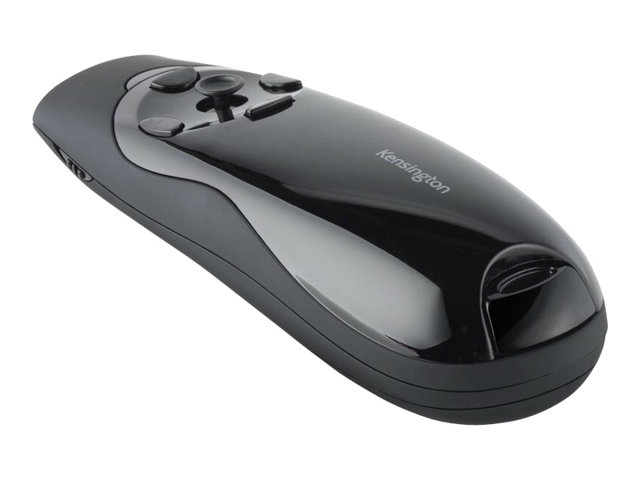 Kensington Presenter Expert Red Laser with Cursor Control - Presentation remote control - RF - black