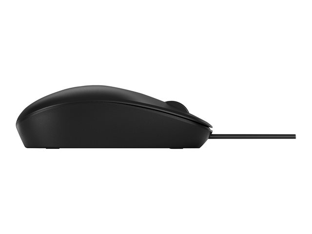 HP 128 - Mouse - laser - wired - black - for HP 34, Elite Mobile Thin Client mt645 G7, Laptop 15, Pro Mobile Thin Client mt440 G3