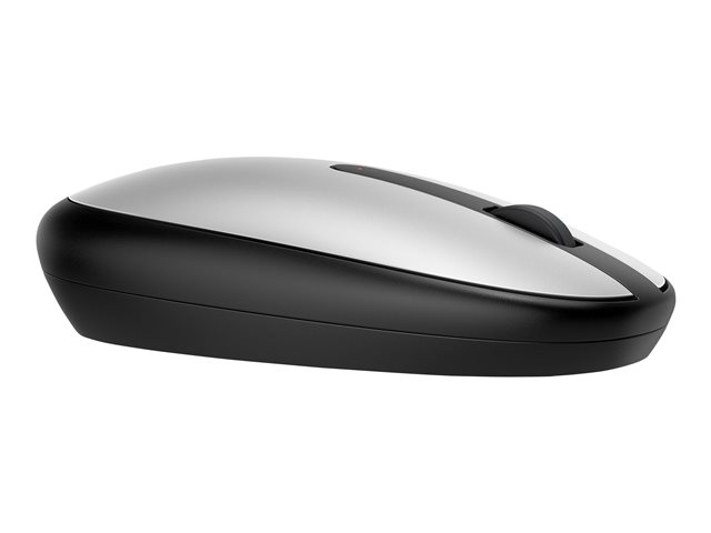 HP 240 - Mouse - right and left-handed - optical - 3 buttons - wireless - Bluetooth 5.1 - USB wireless receiver - pike silver - for ENVY Laptop 13, 16, 17, Laptop 15, 17, Pavilion 32