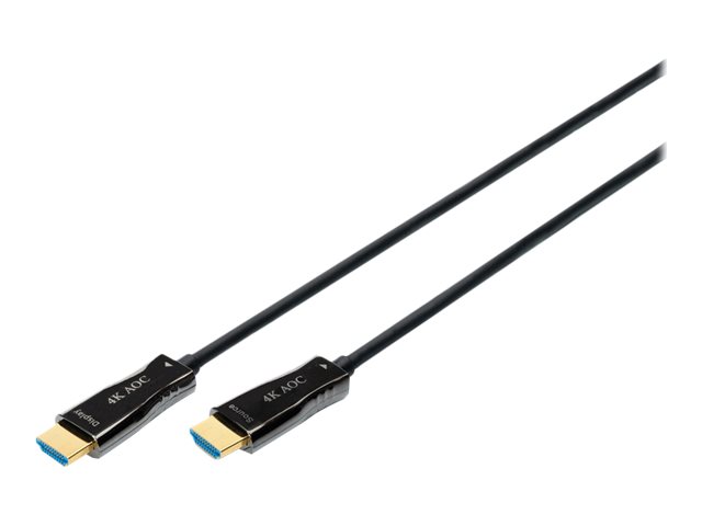 HDMI AOC HYBRID-FIBER CONNECTION CABLE TYPE A M/M 30M UHD 4K 60HZ CE GOLD BL