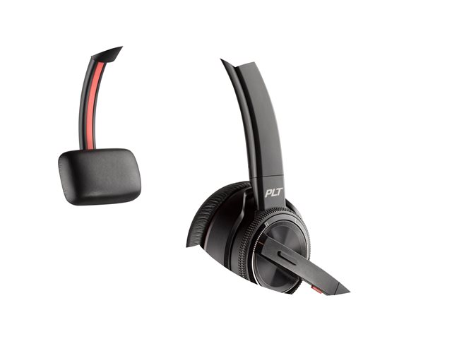 Poly Savi 8210 UC DECT 1880-1900 MHz USB-A Headset EMEA - INTL English - Euro plug - Replaces Poly SKU 209213-02