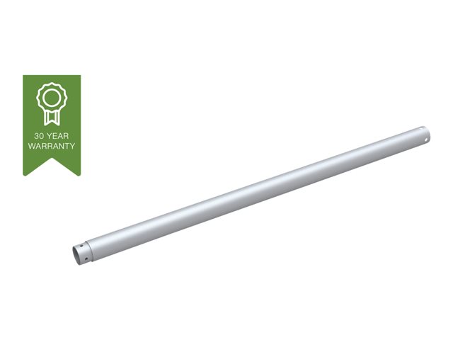 VISION Extension Pole - LIFETIME WARRANTY - length 1 metre or 39 inches - extends the TM-1200 standard 1.1m pole - Coupler integrated. Can be daisy-chained - white