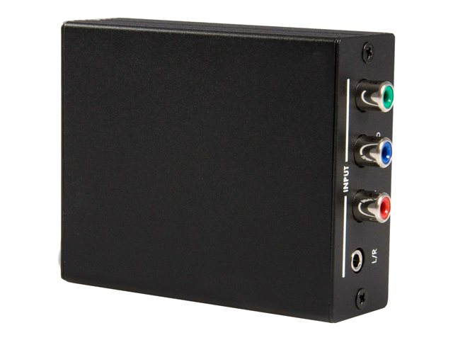StarTech.com Converge A/V Component with Audio to HDMI® Format Converter - Video converter - HDMI ( HDCP ) (CPNTA2HDMI) - Video converter - component video - HDMI - black