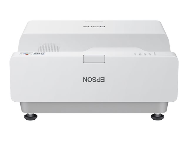 3LCD projector - 4100 lumens (white) - 4100 lumens (colour) - 16:9 - 1080p - 802.11a/b/g/n/ac wireless / LAN/ Miracast - white
