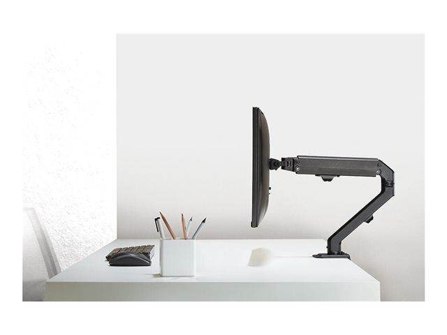 Neomounts FPMA-D650 - Mounting kit - full-motion - for LCD display - steel - black - screen size: 17\"-27\" - clamp mountable, grommet, desk-mountable