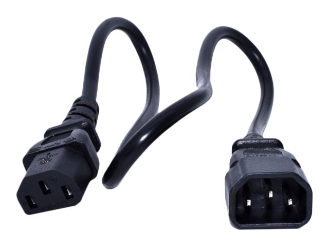 EMEA IEC C14 TO C13 CABLE 0.5M FROM PDU