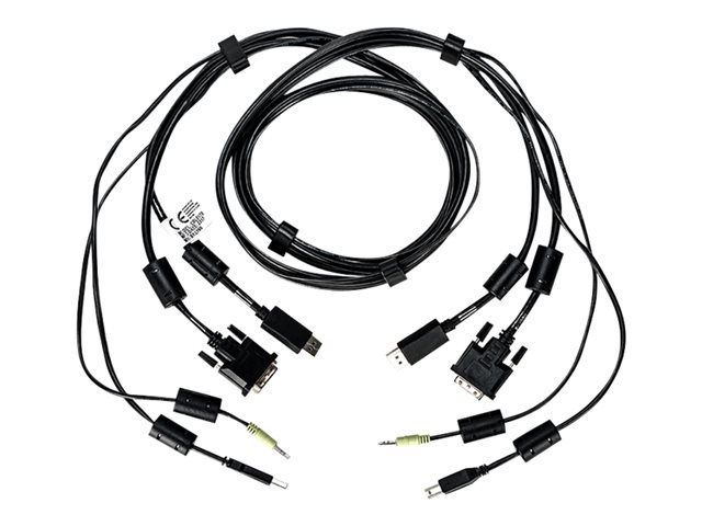 CABLE 1 DVI-D/1 DIST/1 USB/1 AUDIO 6FT