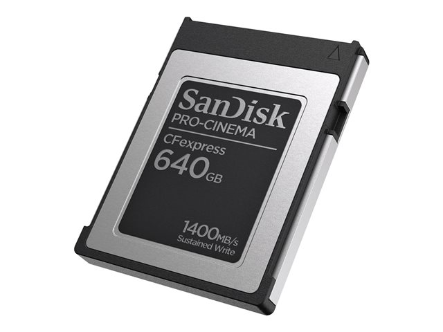 SanDisk PRO-CINEMA - Flash memory card - 640 GB - CFexpress Type B