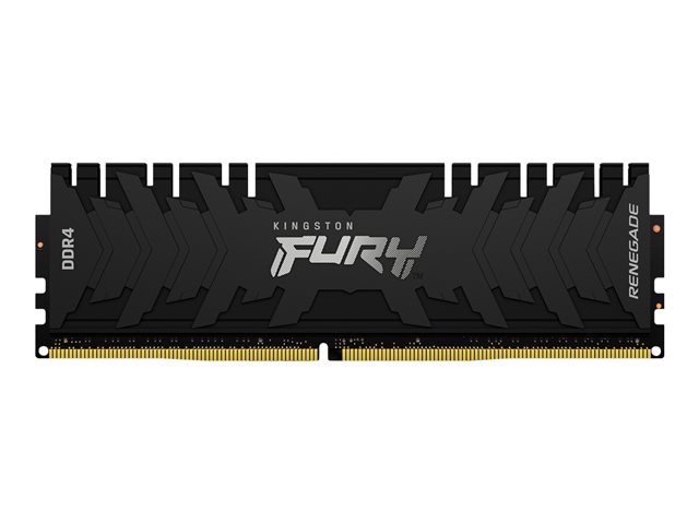 Kingston FURY Renegade RGB - DDR4 - kit - 16 GB: 2 x 8 GB - DIMM 288-pin - 4000 MHz / PC4-32000 - CL19 - 1.35 V - unbuffered - non-ECC - black