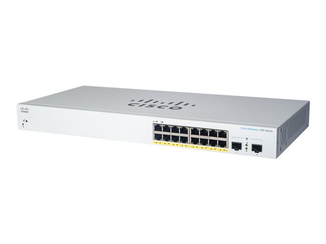 CBS220 Smart 16-port GE 2x1G SFP