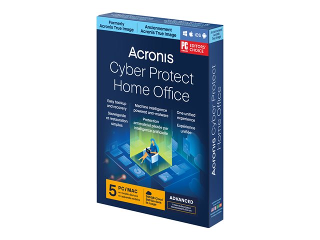 Acronis True Image Advanced Subscription 5 Computers + 500 GB Acronis Cloud Storage - 1 year subscription ESD