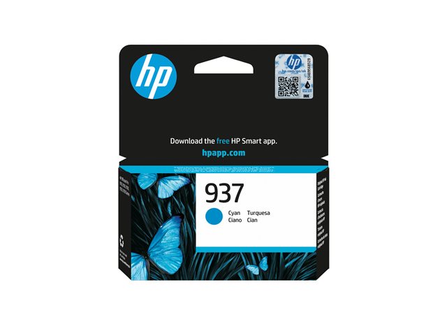 HP 937 - Cyan - original - ink cartridge