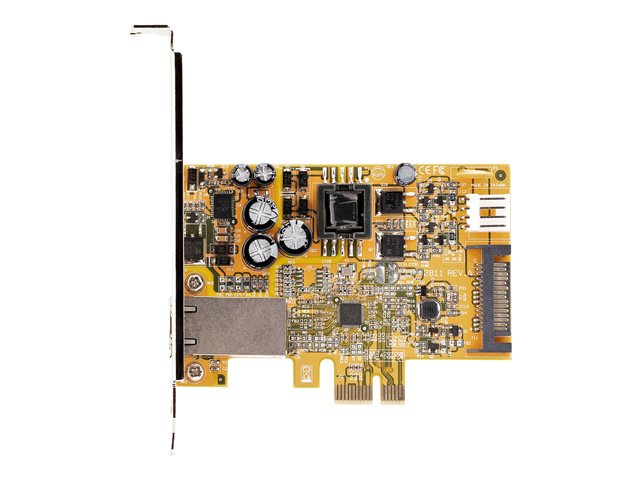 StarTech.com 1 Port 2.5Gbps PoE Network Card, PCIe Ethernet Card w/RJ45 Port, 30W 802.3at PoE NIC for Desktops/Servers, Network PoE LAN Adapter w/Low-Profile Bracket Included - NBASE-T, Windows/Linux Support (ST1000PEXPSE) - Network adapter - PCIe 2.1 low profile - 2.5GBase-T (PoE+) x 1