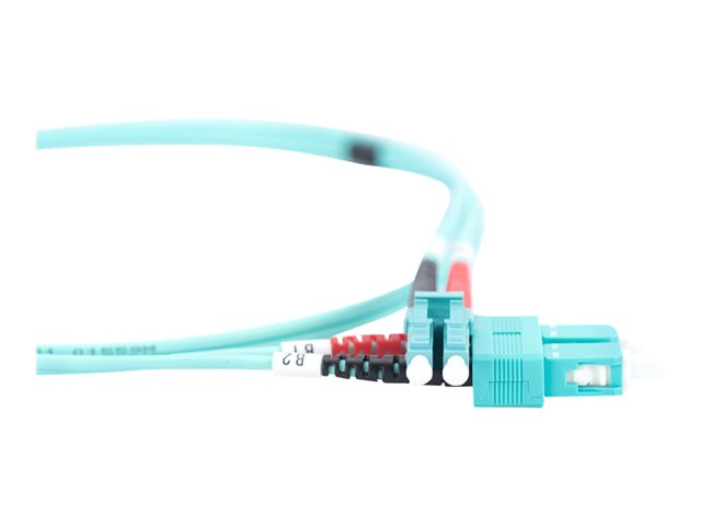 FO patch cord duplex LC to SC MM OM3 50/125 micro 5 m