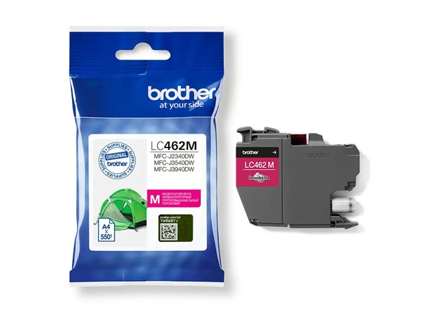 Brother LC462M - Magenta - original - ink cartridge - for Brother MFC-J2340DW, MFC-J3540DW, MFC-J3940DW