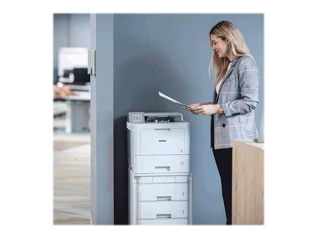 Brother HL-L9430CDN - Printer - colour - Duplex - laser - A4/Legal - 2400 x 600 dpi - up to 40 ppm (mono) / up to 40 ppm (colour) - capacity: 620 sheets - Gigabit LAN, USB 2.0, USB host, NFC