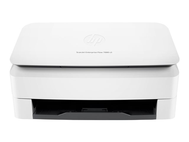 HP ScanJet Enterprise Flow 7000 s3 Sheet-feed Scanner - Document scanner - Duplex - 216 x 3100 mm - 600 dpi x 600 dpi - up to 75 ppm (mono) - ADF (80 sheets) - up to 7500 scans per day - USB 3.0, USB 2.0